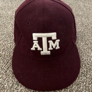 New Era Kids Maroon Texas A&M Embroidered Hat with White Logo